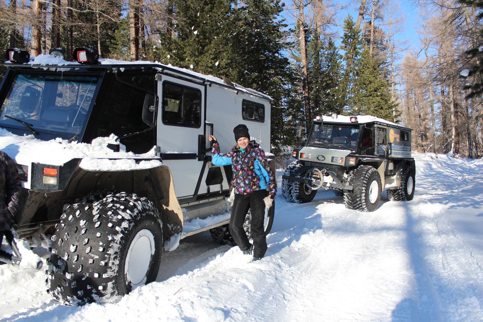 Разработан новый авто-снегоходный тур от Мультинских озер до Белухи